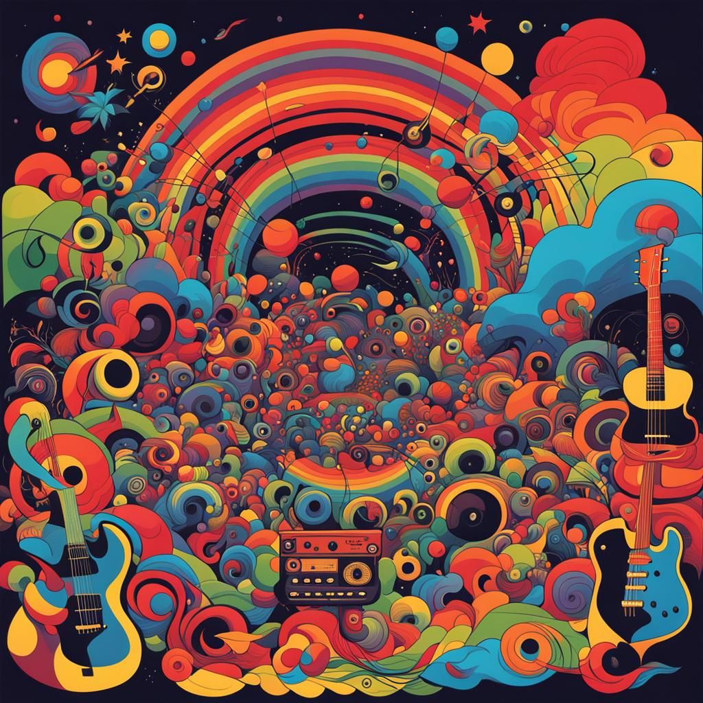 Psychedelic Cacophony: A Chaotic Musical Soundscape