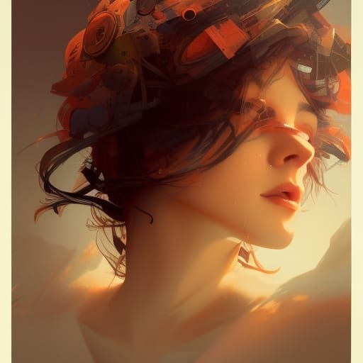 Ethereal Portrait in Hyperdetailed Fantasy Art Style