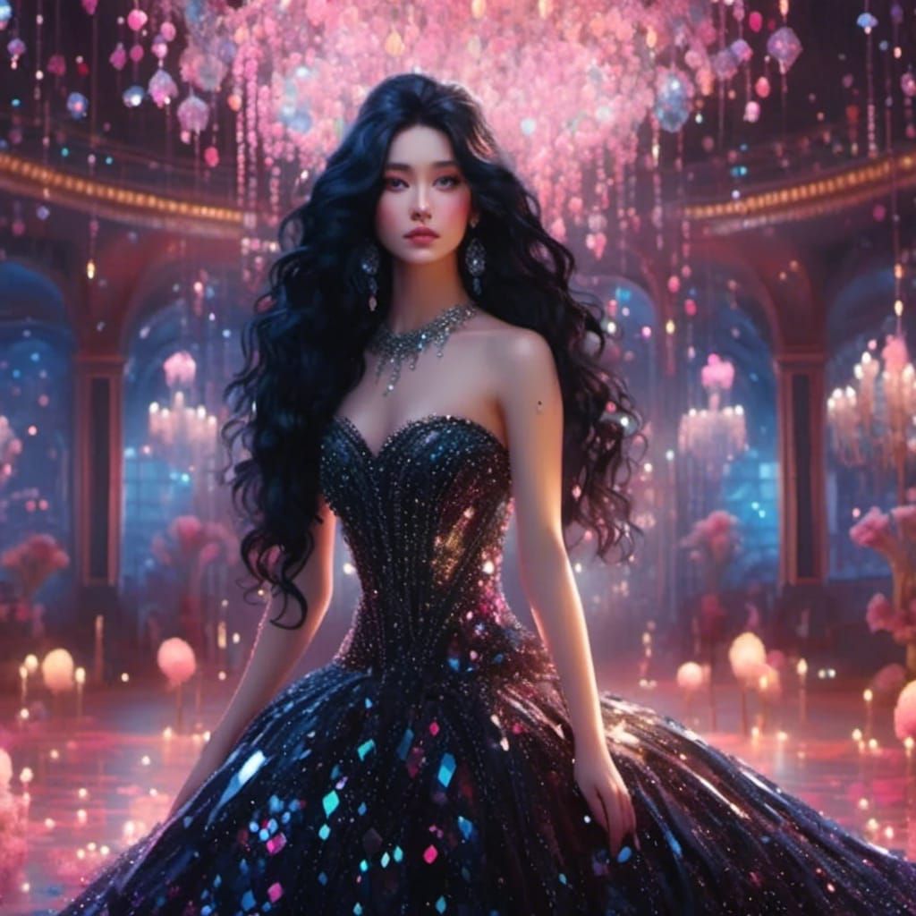 Beautiful Black Gown