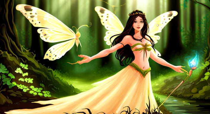 Magical Fairy Princess of Fae Folk