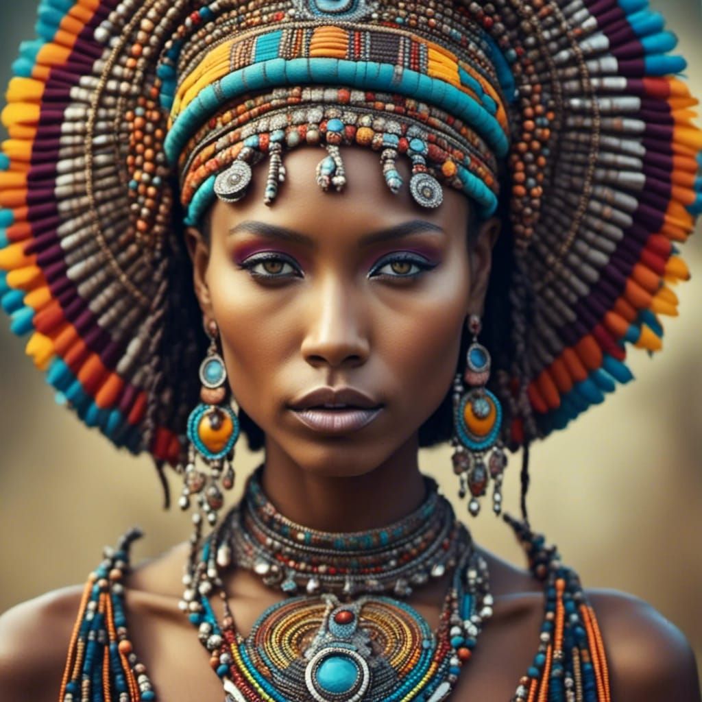 African Tribal Beauty