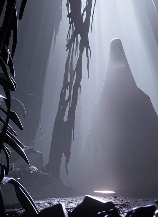 Otherworldly Inhuman Supervillain in Opalescent Ink