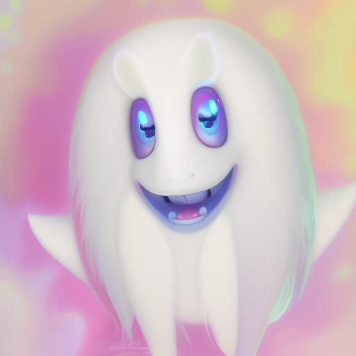 Hyperdetailed Painting of Casper the Friendly Ghost