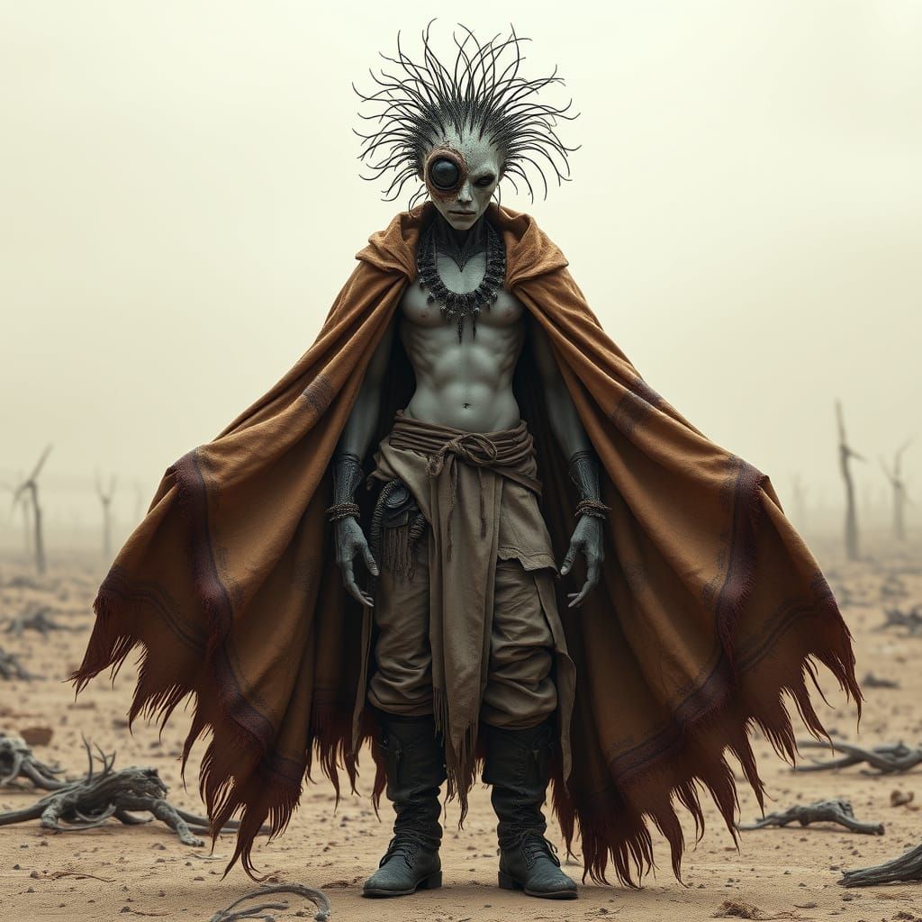 Despair Demon in Dark Surrealist Style