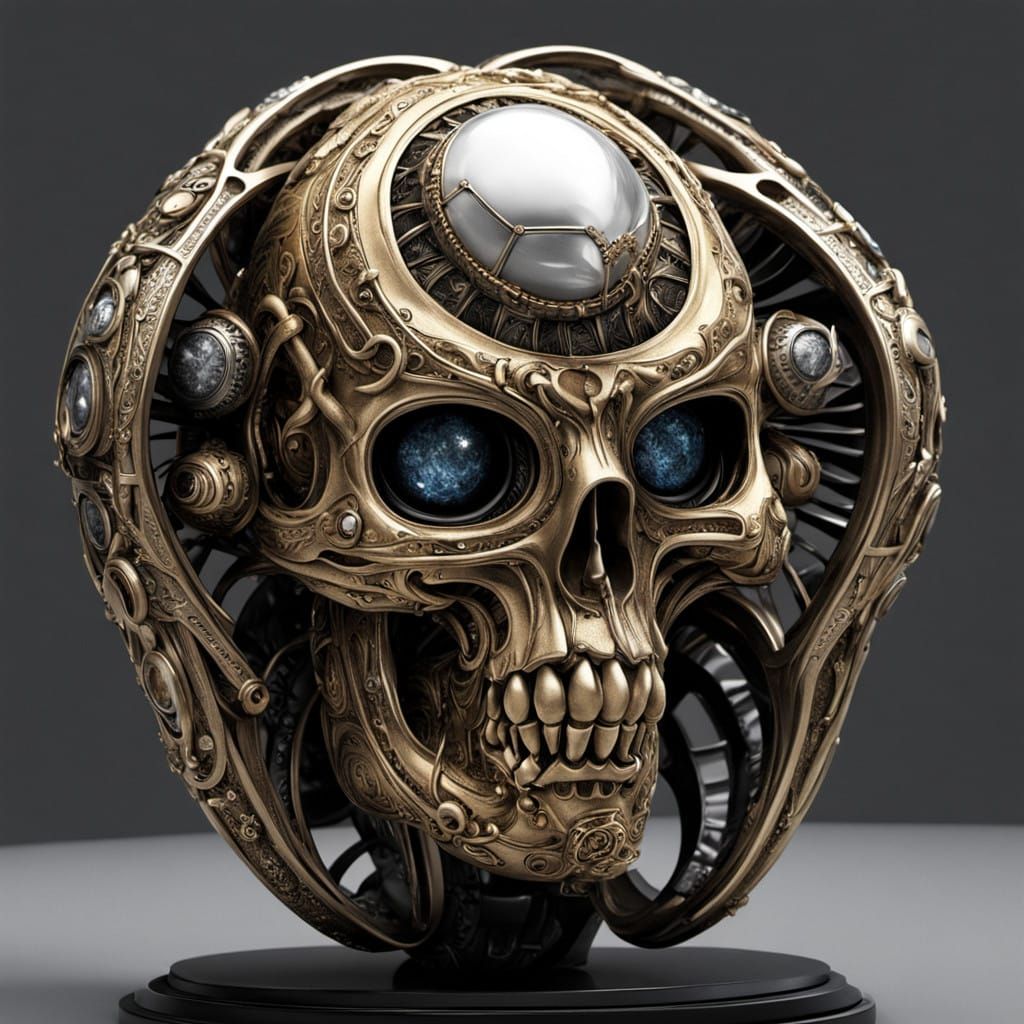 Luxurious DNA HOF Ring in Gold with Diamonds