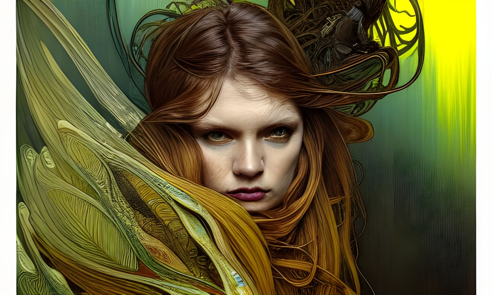 Intricate Scenic Image in Cinematic Style