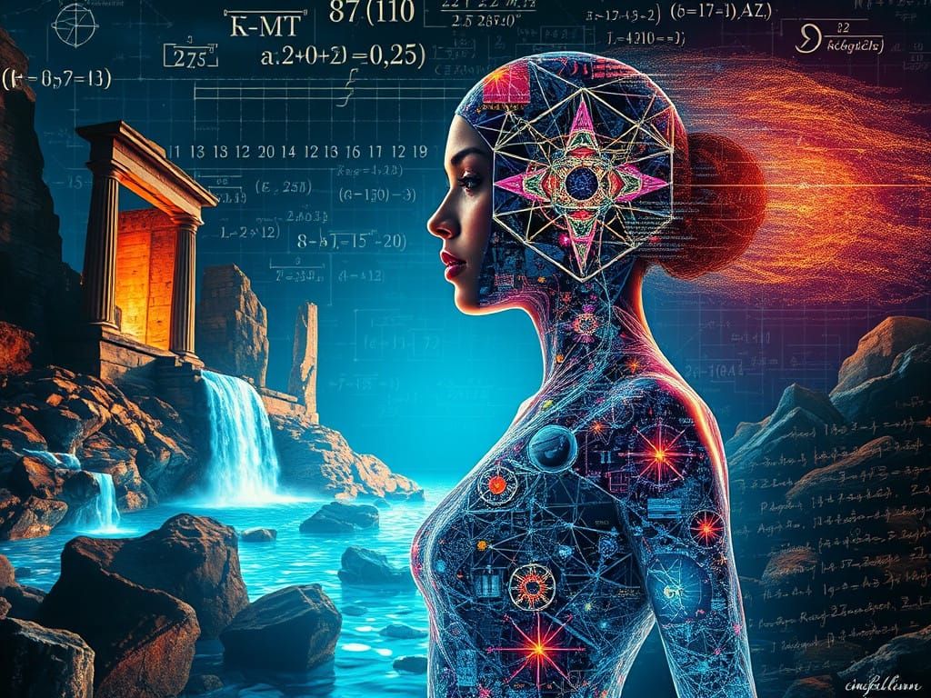 Surreal Visionary Unveils Mathematical Secrets in Dreamlike ...