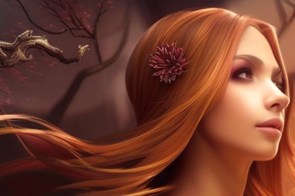 Ethereal Dark Fantasy Concept Art in Maximalist Style