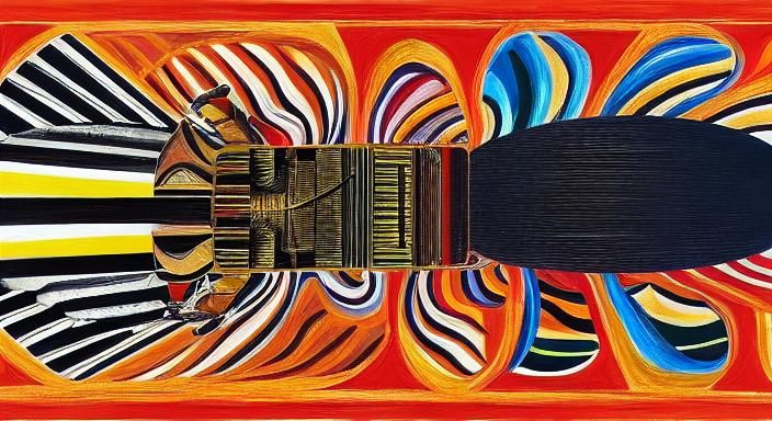 Isopod Wood-Louse in Tempera Painting Style