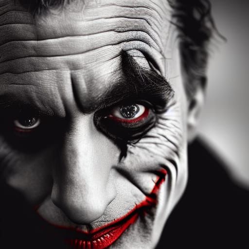 The Joker: A Fine Art Portrait
