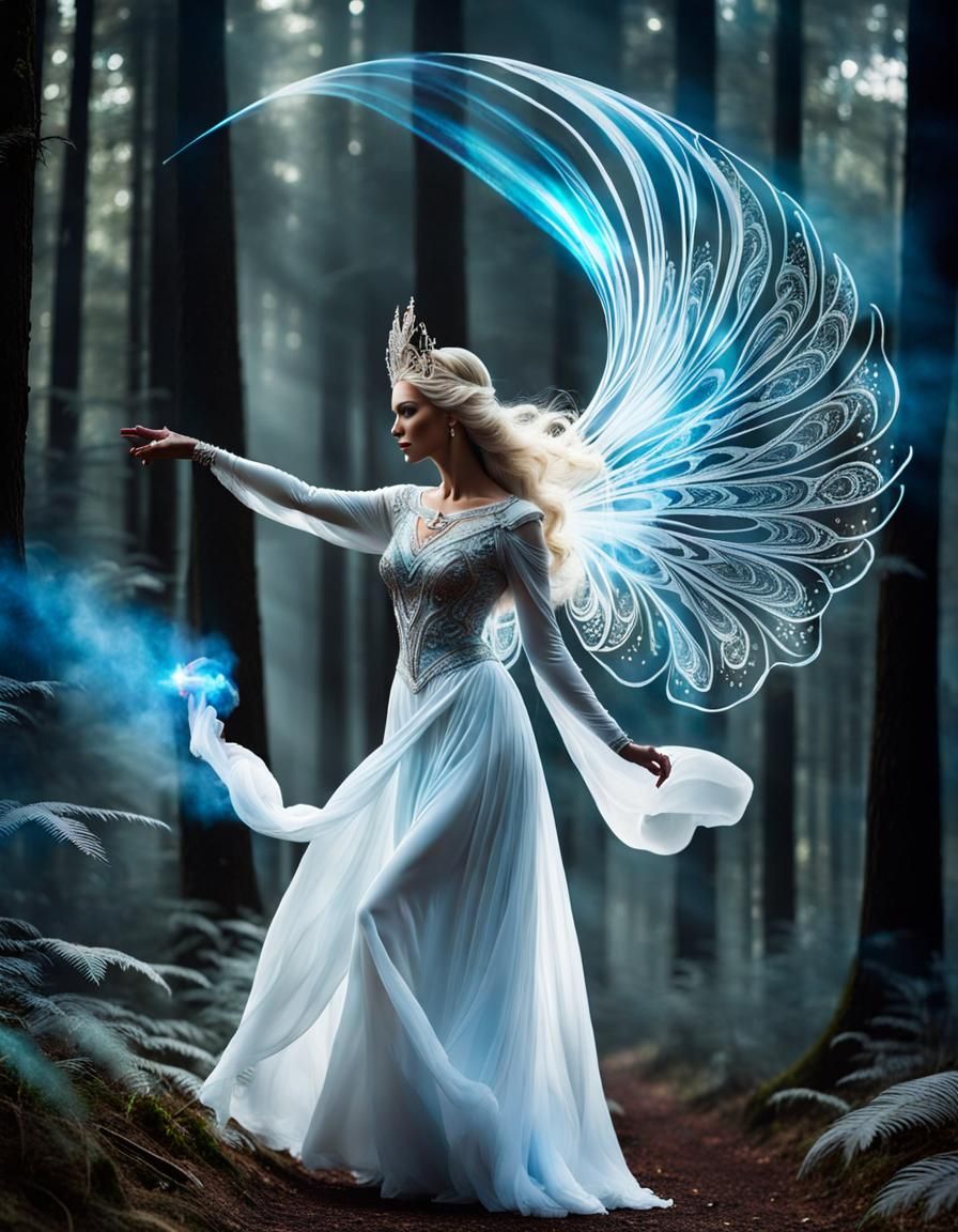 Feen lieben es zu tanzen und zu singen. Ihre Tänze sind anmutig und ihre Lieder verzaubern jeden, der sie hört. Man sagt...