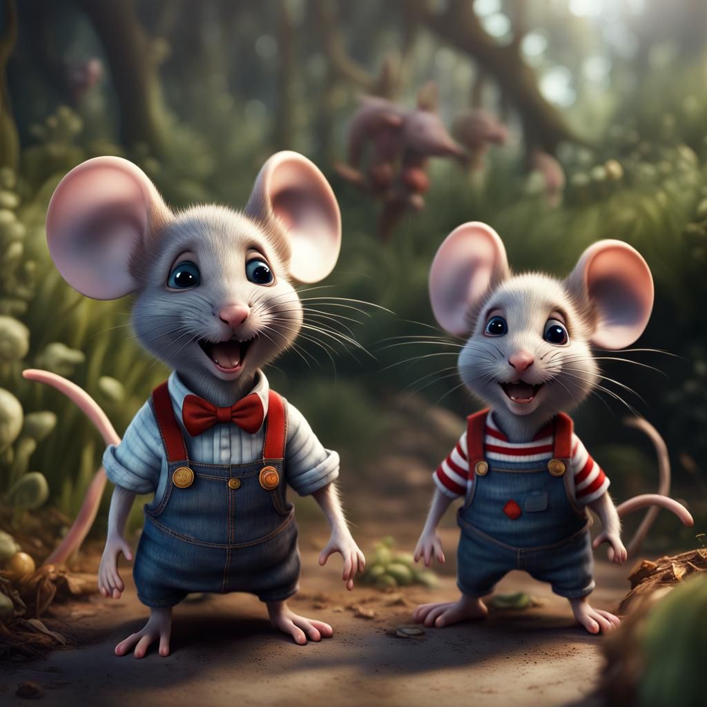 Micky and Marty the Mice Bros