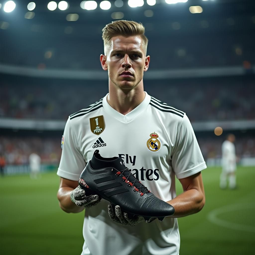 Toni Kroos: A Hyperrealistic Football Portrait