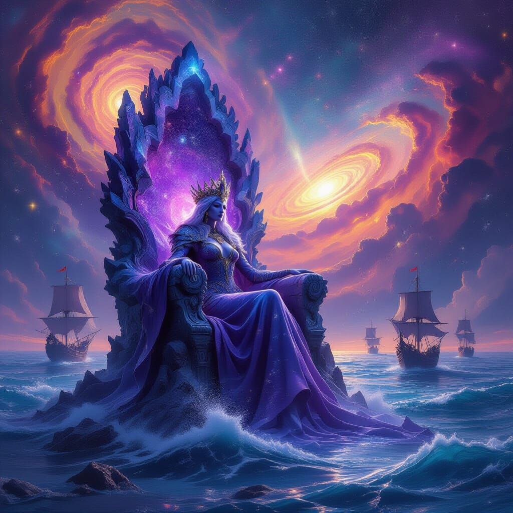 Cosmic Queen of Stardust and Phantom Ships