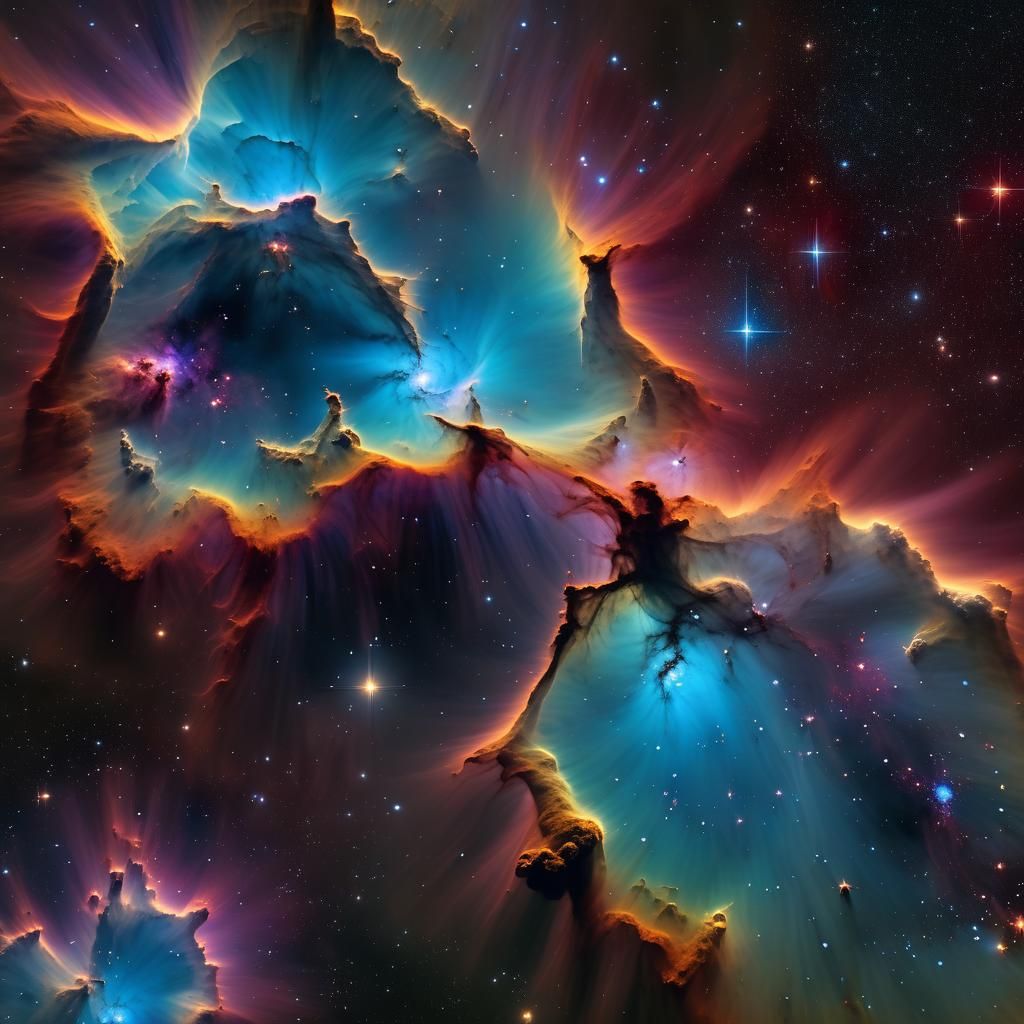 Galactic Nebula Creation in High Definition