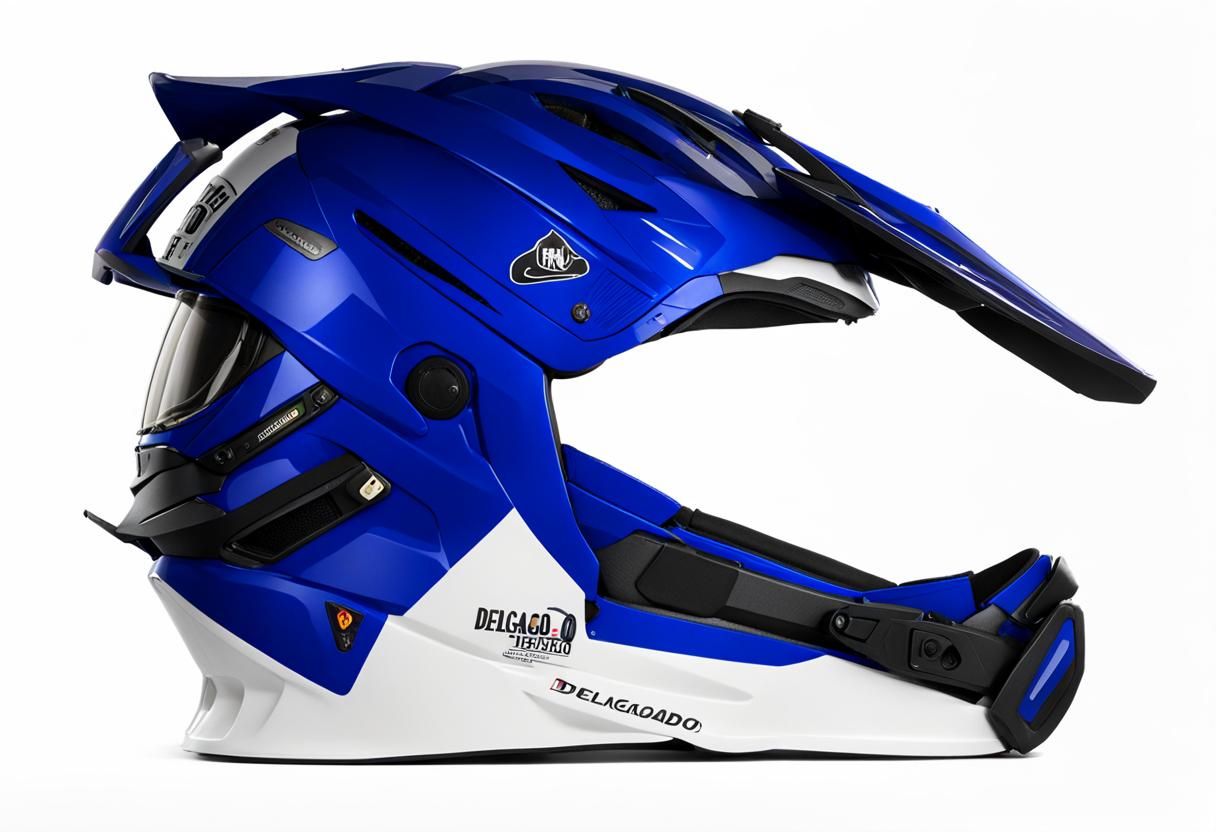 Surrealist Helmet in Futuristic Style