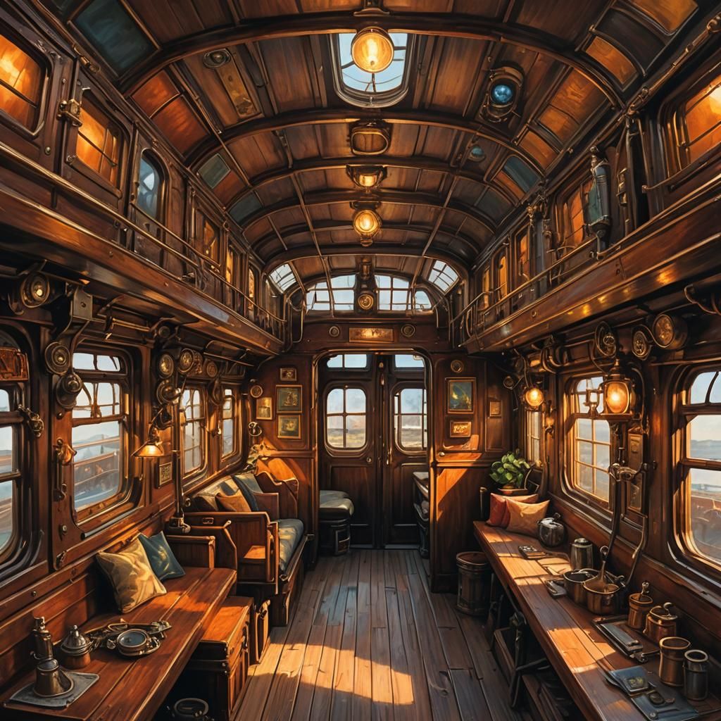 converting a train sleeper carriage into a home