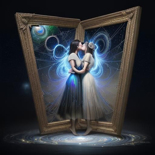 Surreal Starscape Dreamscape in Magic Realism Style