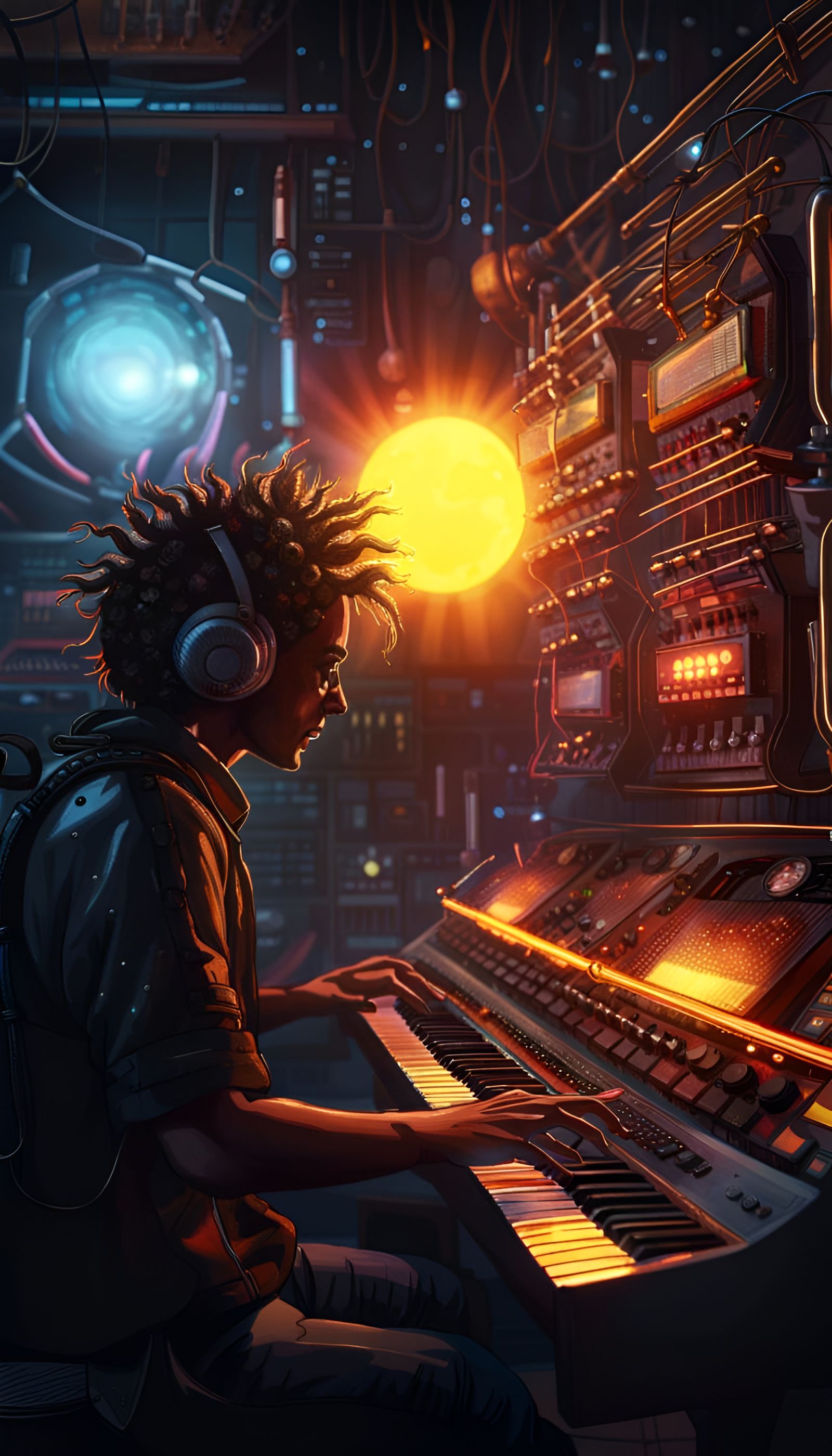 Solar-Powered Synthesizer Creates Cosmic Tune