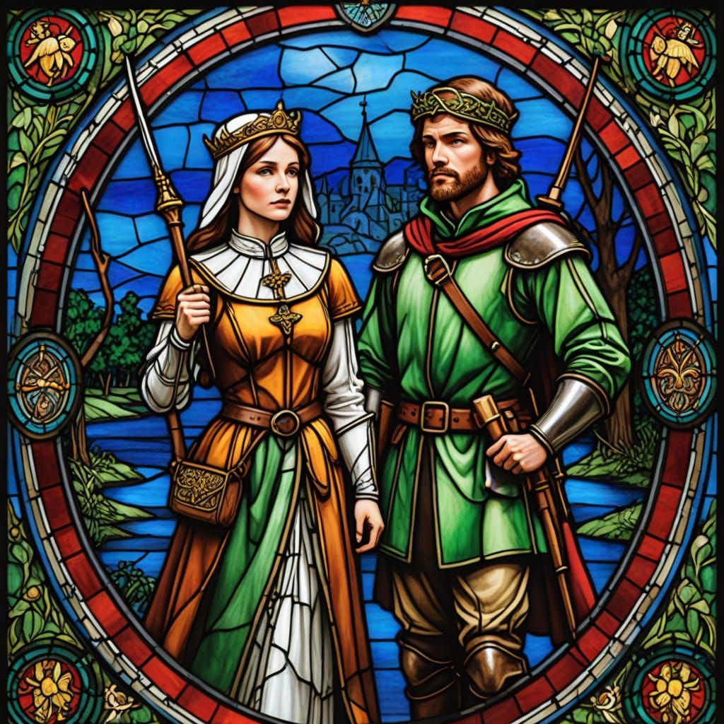Robin Hood and Maid Marian