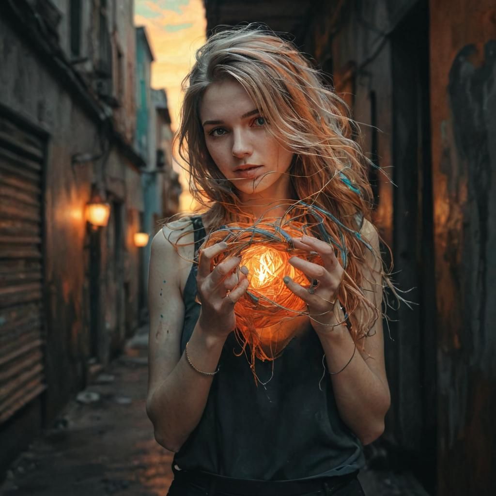 La luz cálida de la ternura