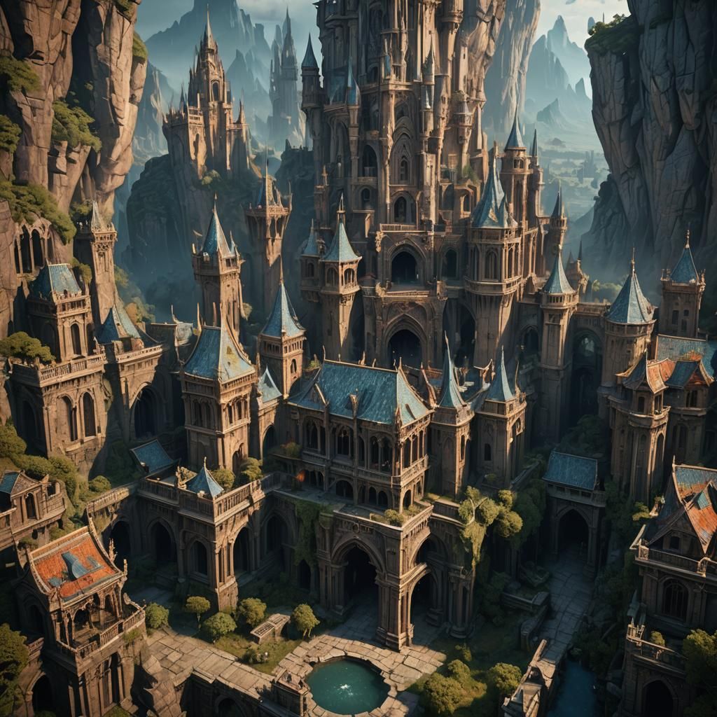 Echoes of Betrayal: Detailed Fantasy Concept Art