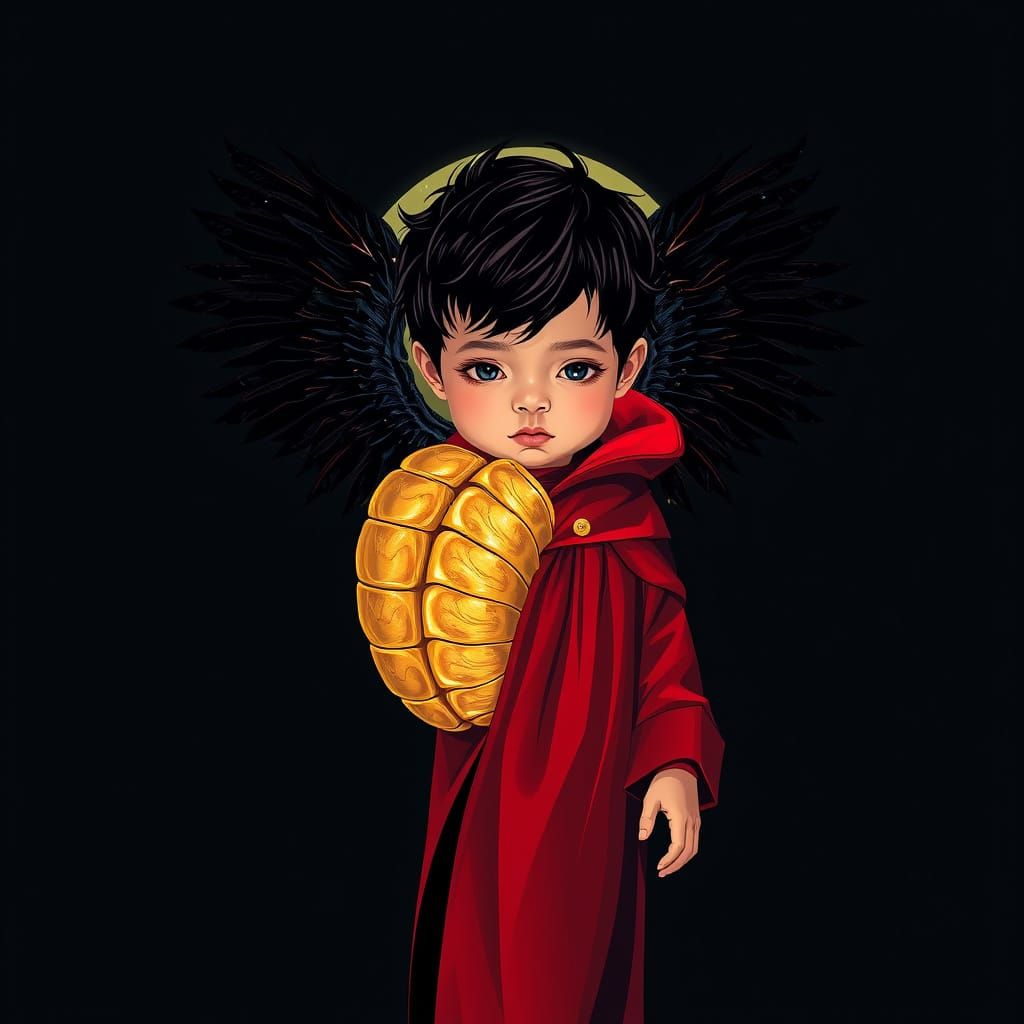 Angel of Death in Triadic Colors