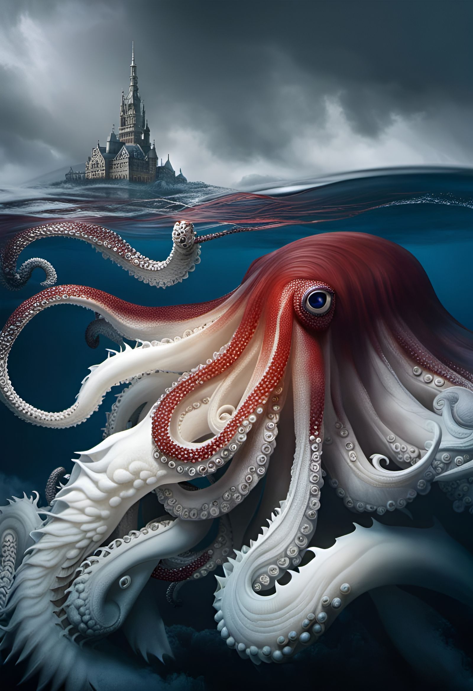 🐙 🦑 Pink Octopus🐙 🦑