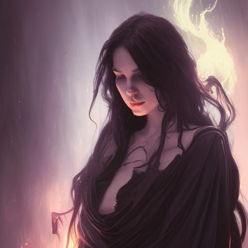 Gothic Alien Wizard: 8k Hyperdetailed Portrait