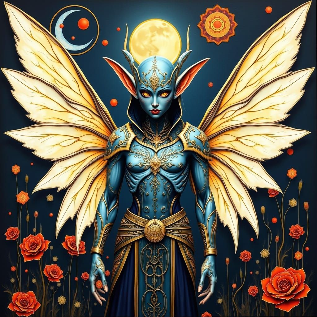 AI Generated Fairy Elf Image
