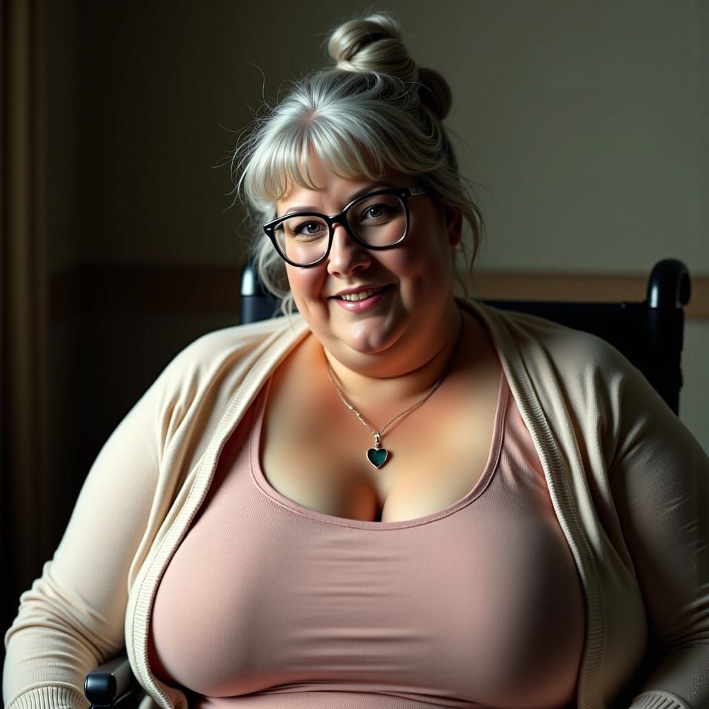 Benevolent Woman with Hidden Depths: Portrait