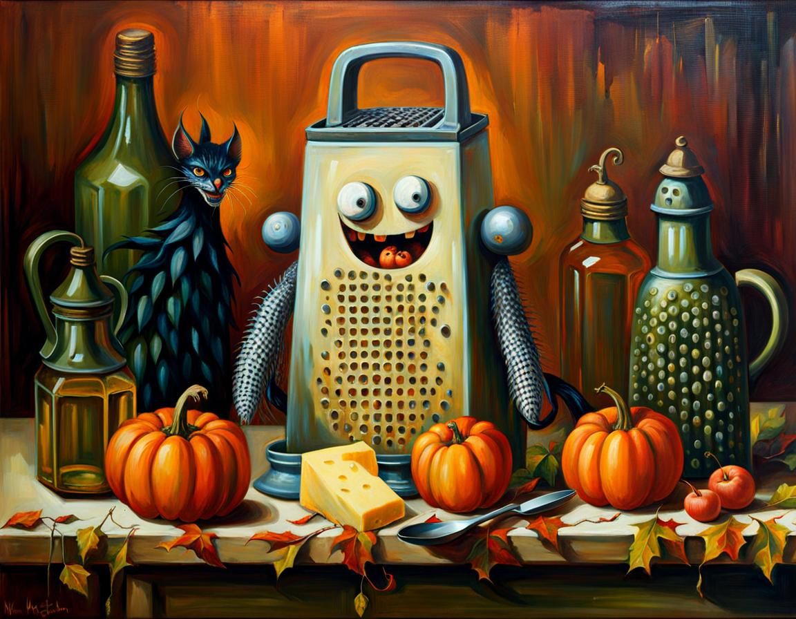 a  cheeky cheese grater
