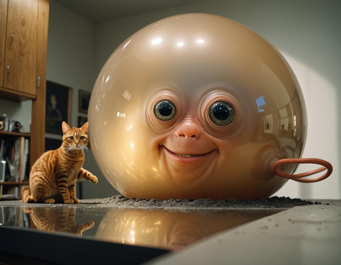 Smiling Aliens Party: Hyperrealistic Portraits of the Future