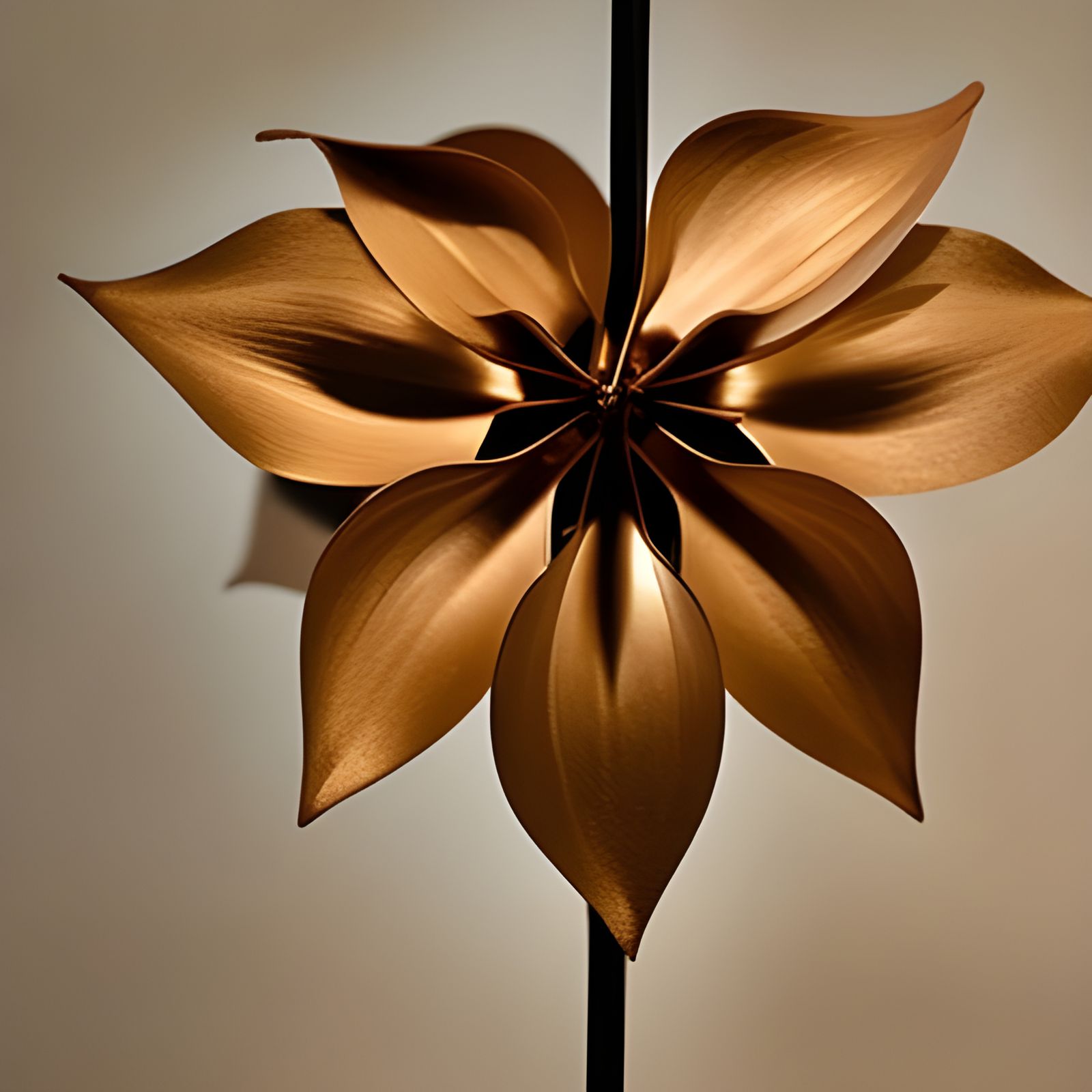 metal flower