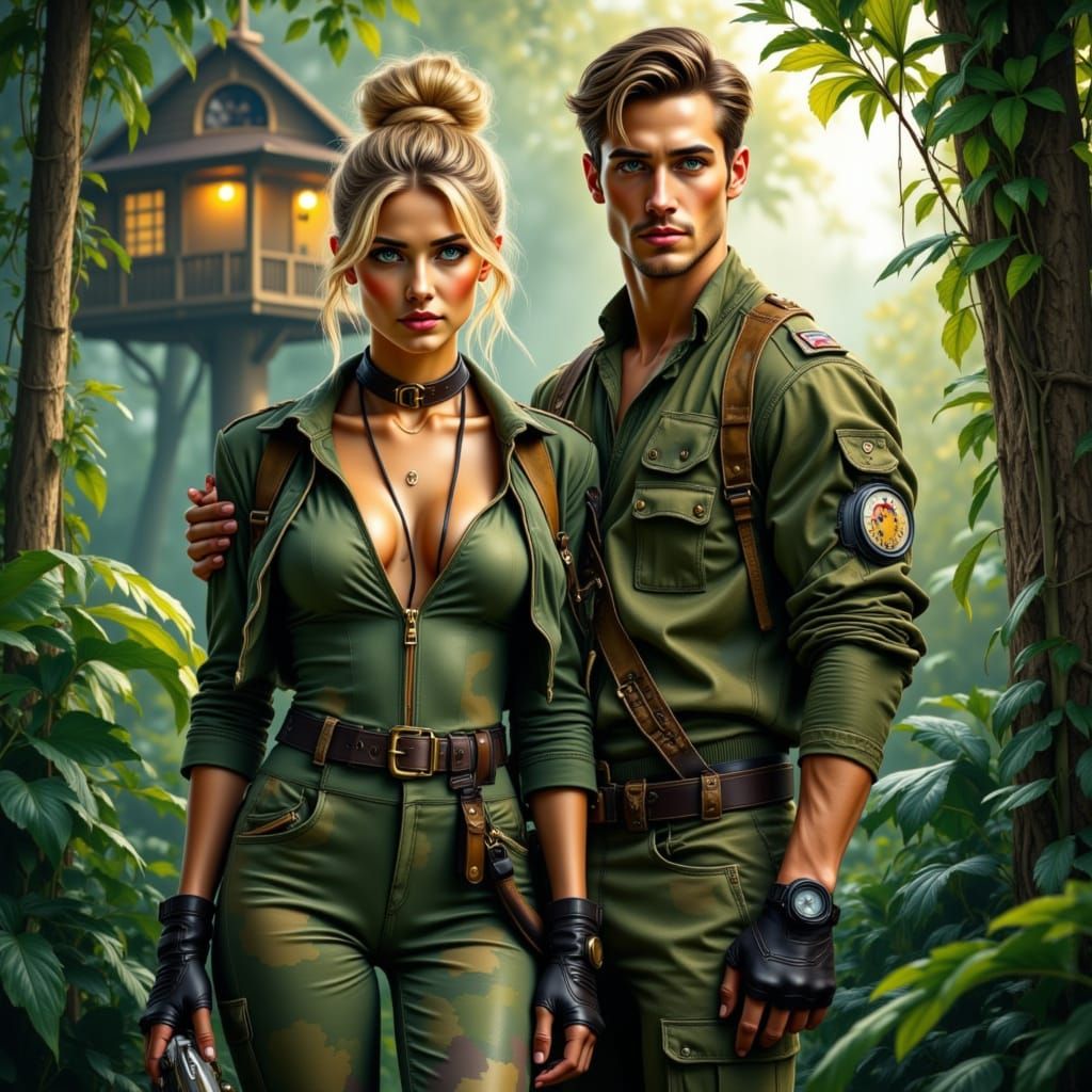 Abbie & André: Jungle Espionage in Art Nouveau Style