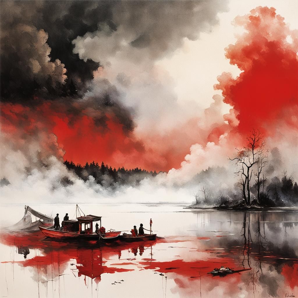 "Smoke on the water , fire in the sky… »