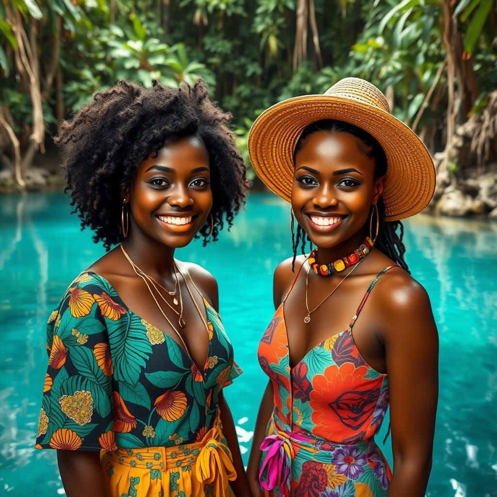 Eclectic Summer Streetwear at a Mexican Cenote