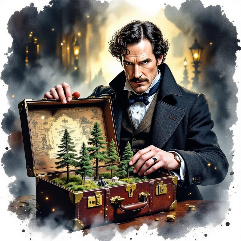 Sherlock Holmes and the Miniature Trees