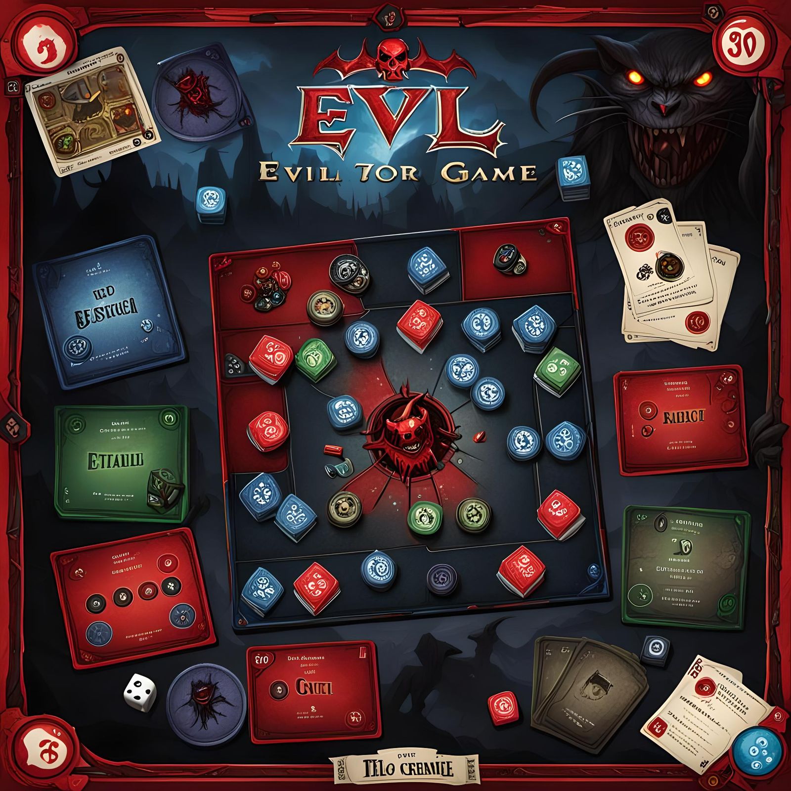 Evil Board Game AI Interpretation