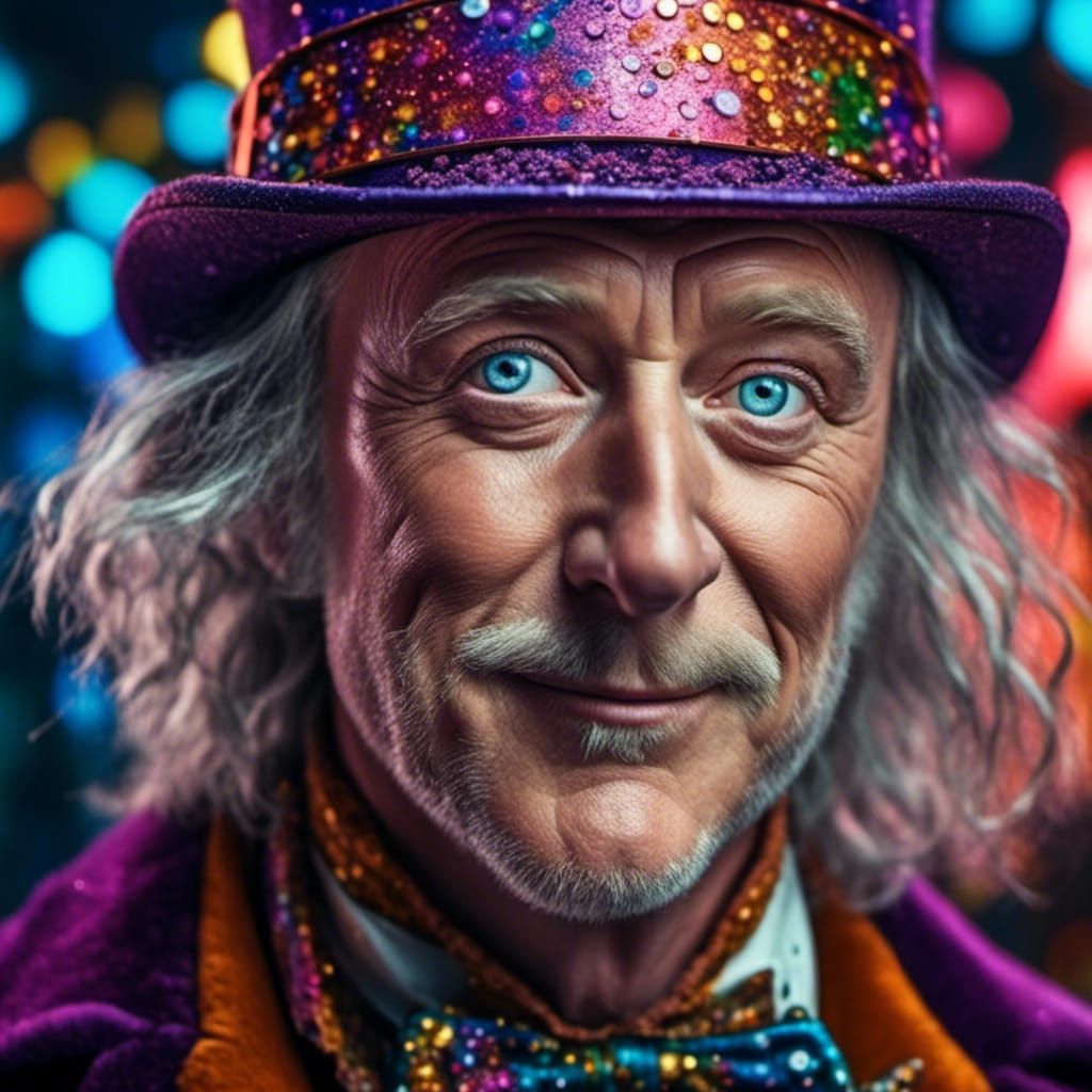 Willy Wonka Portrait by Professional Photographers