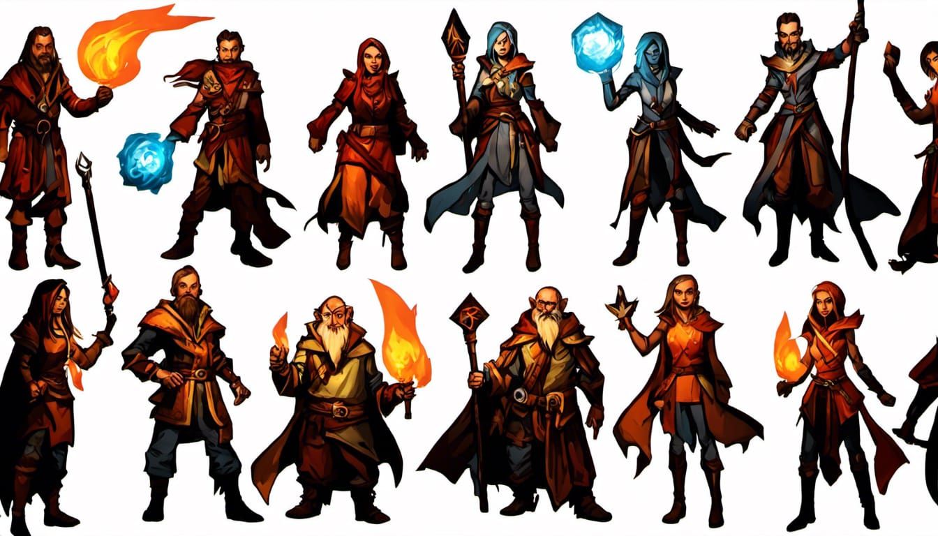 D&D Party: Adventurers of Sword and Sorcery