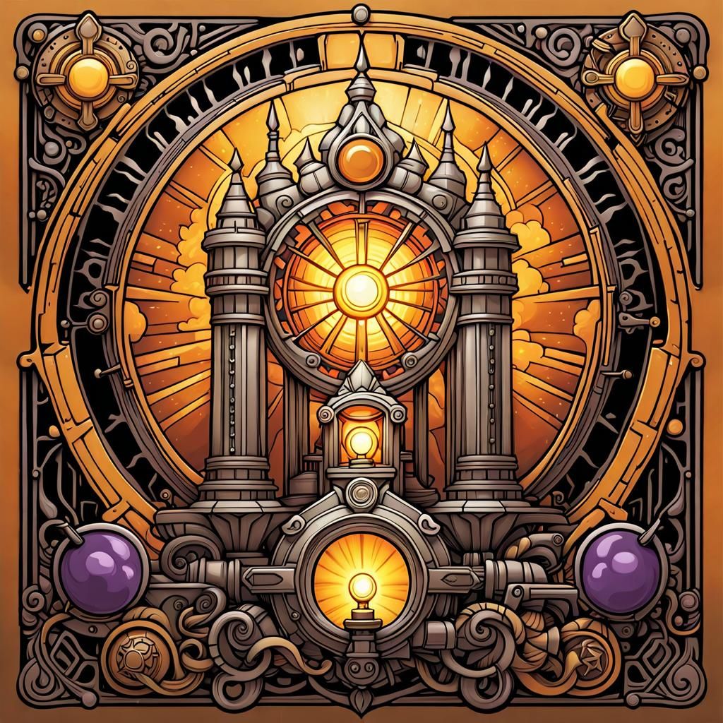 Nick Swardson in Amber Light Fantasy Art