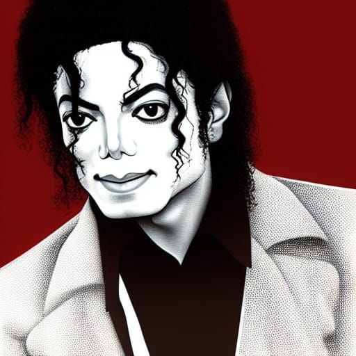 AI Portrait of Michael Jackson