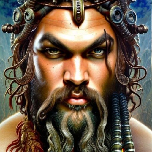 Detailed Steampunk Portrait Inspired by Fantasy Art