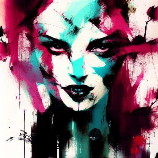 Intricate Beauty Portrait in Surrealist Style