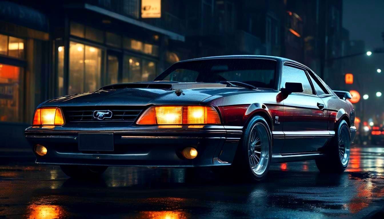 Ford Mustang  , muscle car v7