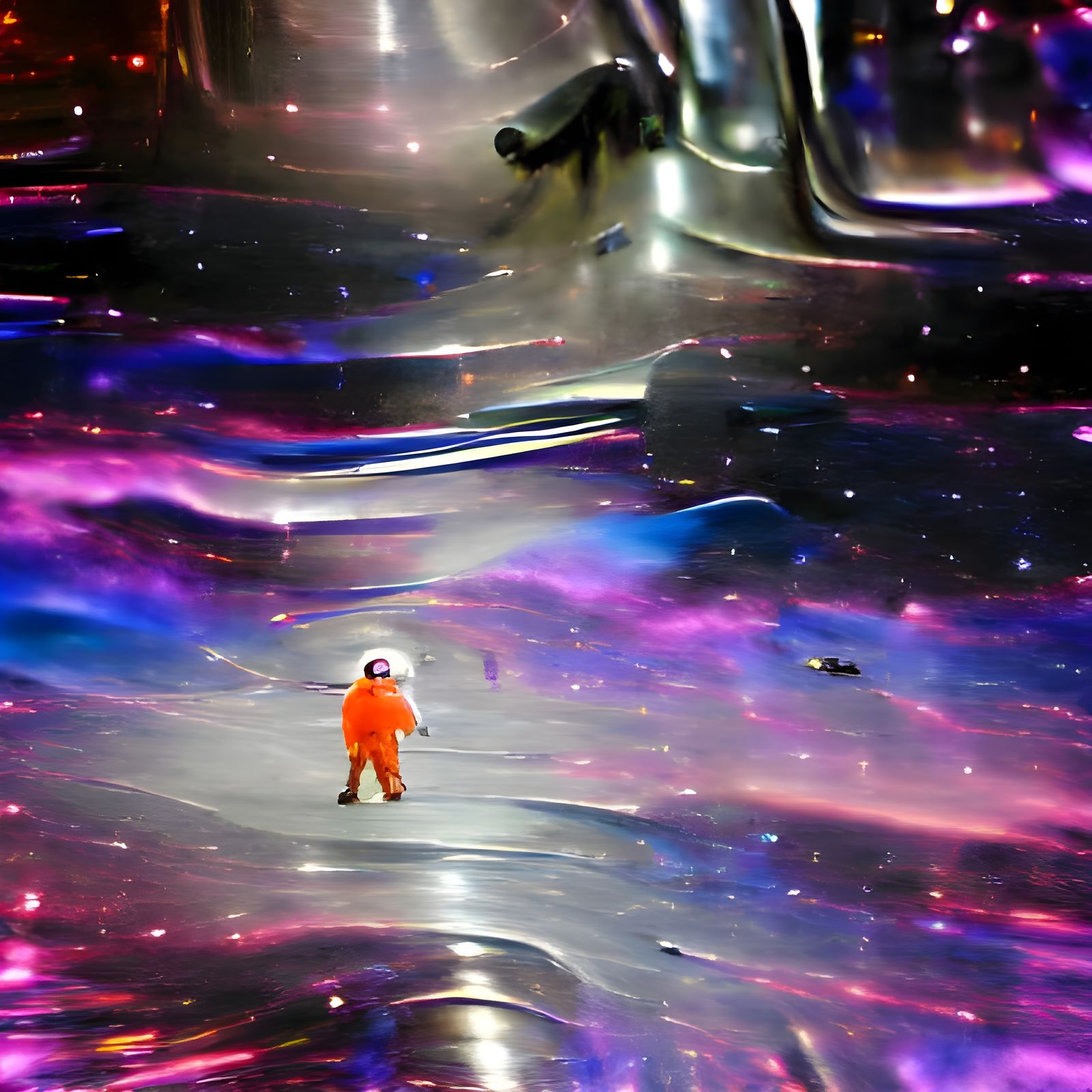Lost Astronaut Drifting in Deep Space