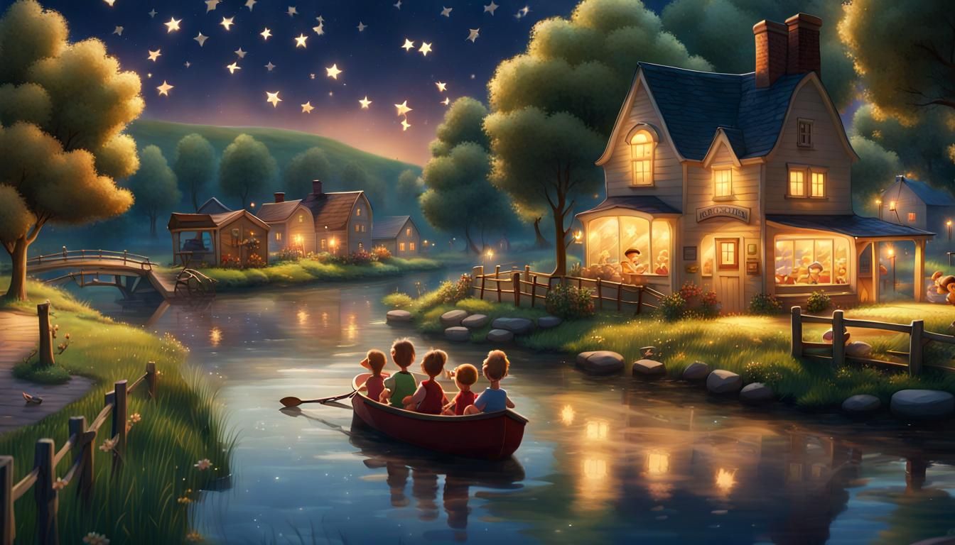 Nursery Rhymes Come to Life in a Cinematic Landscape