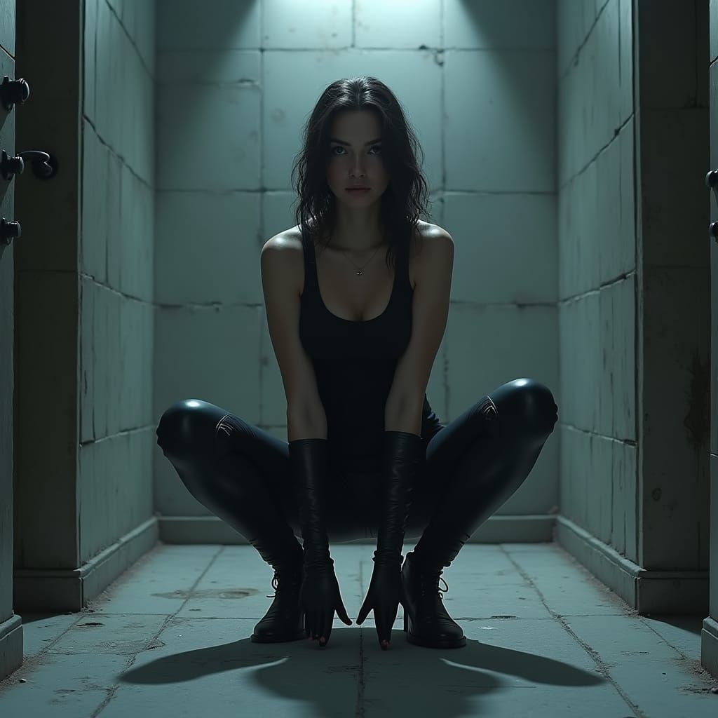 Black Widow Squats: Fantasy Concept Art