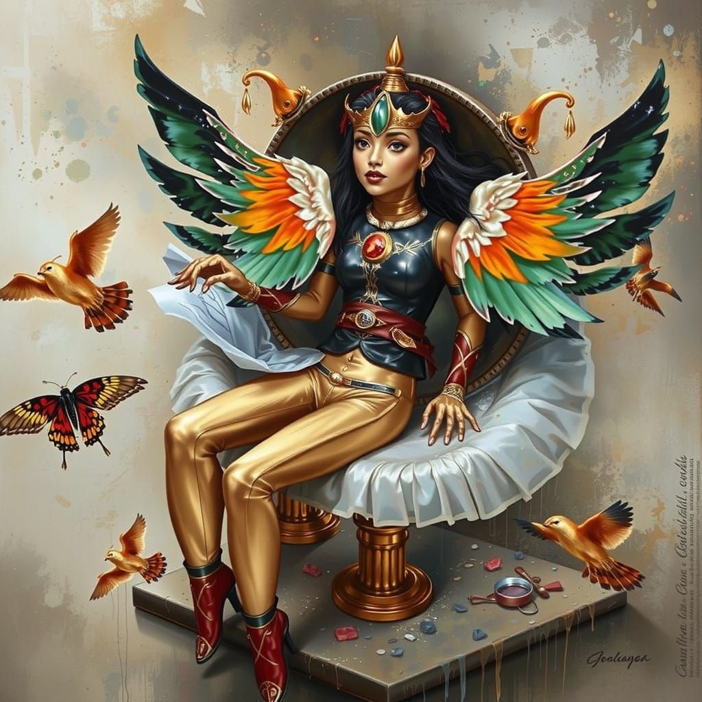 Hyperrealistic Masterpiece with Fine Details and Sharp Focus